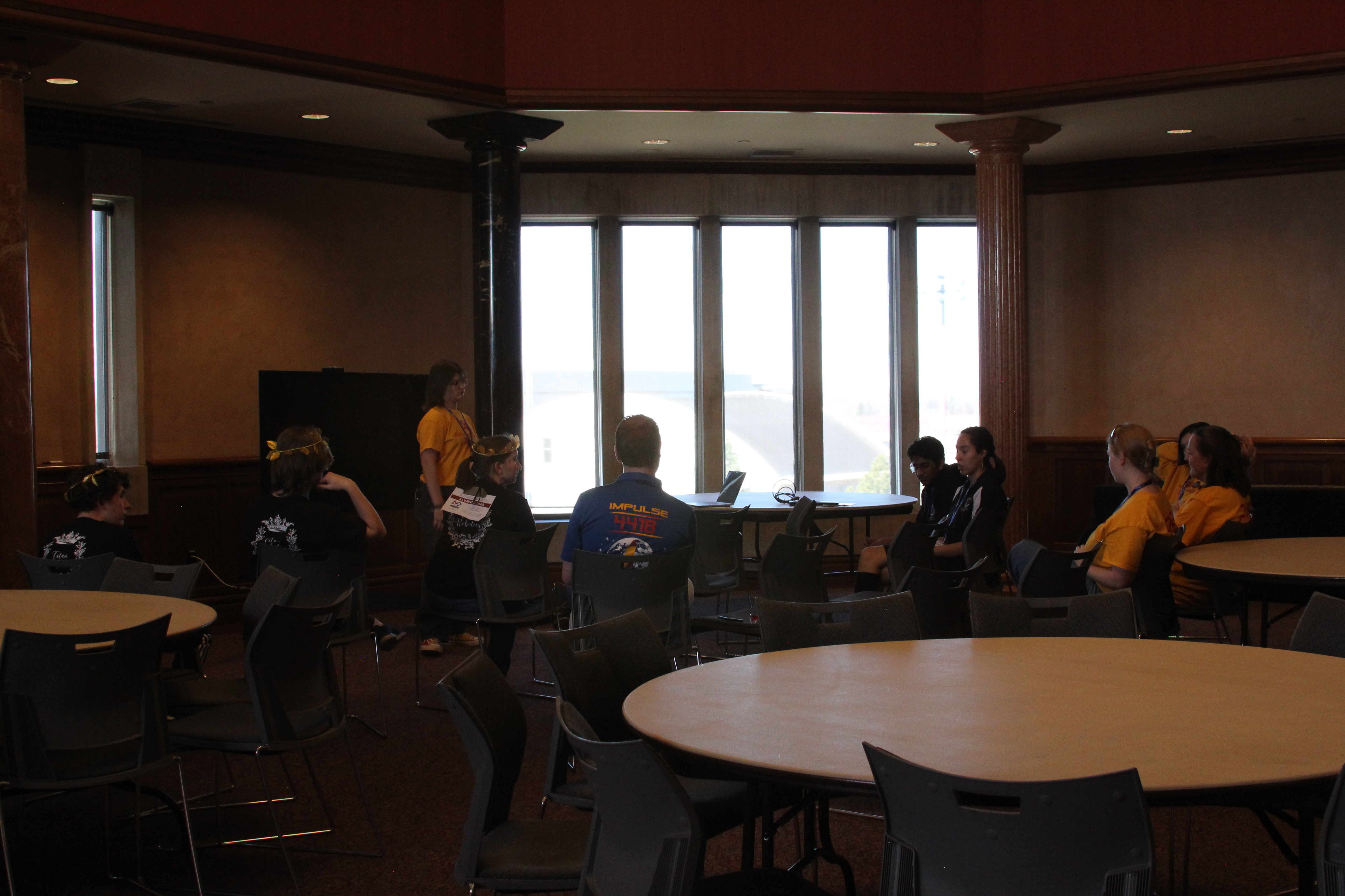 Photo of students participating in the 2024 business exchange.